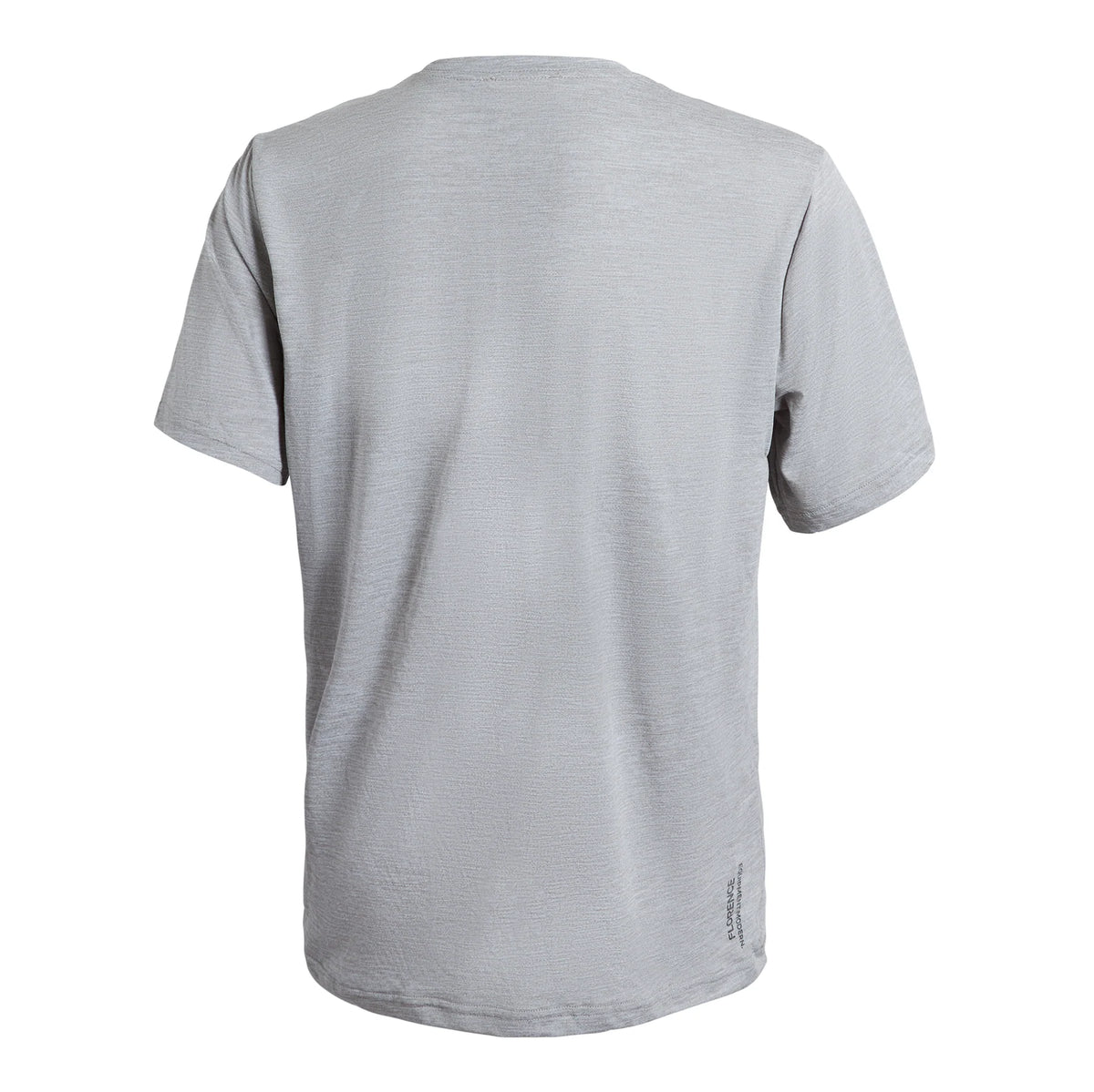 Florence Airtex Short Sleeve Shirt  Light Heather Grey