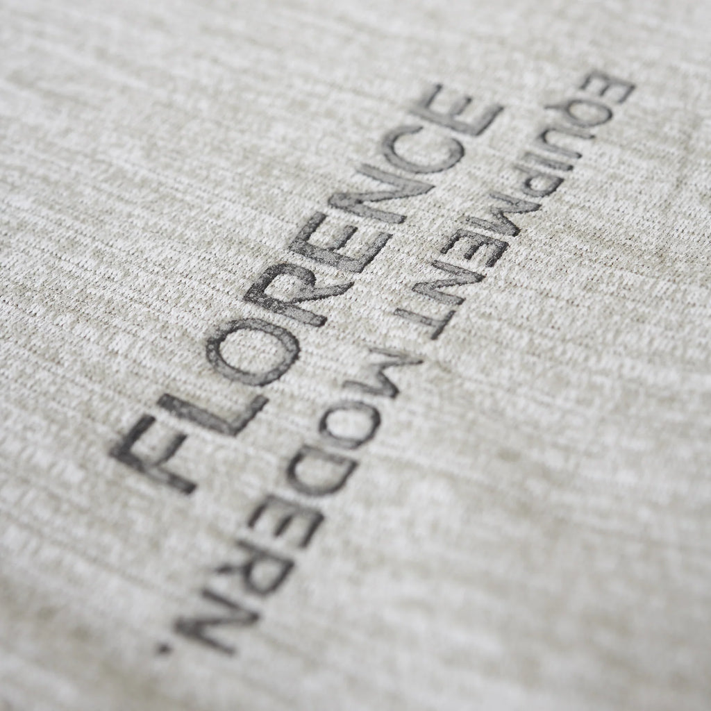 Florence Airtex Short Sleeve Shirt  Light Heather Grey