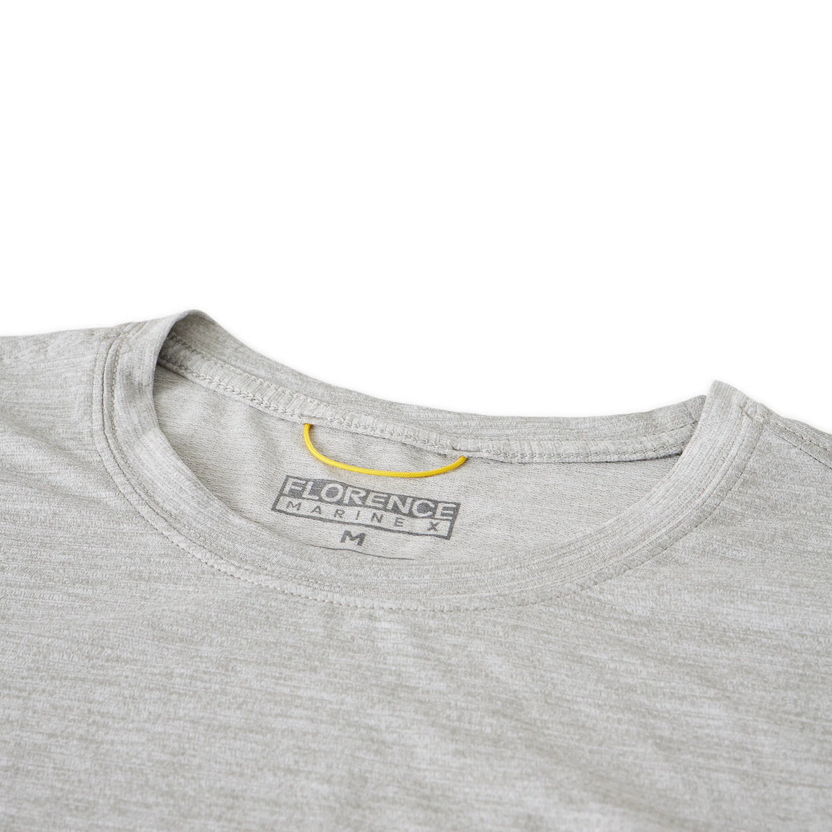 Florence Airtex Short Sleeve Shirt  Light Heather Grey