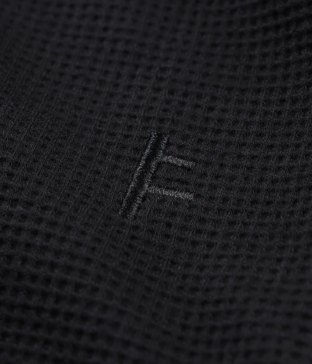 Former AG Raglan Waffle Crew Black