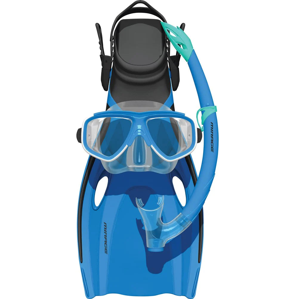 Mirage Dolphin Silitex MSF Set Junior Blue