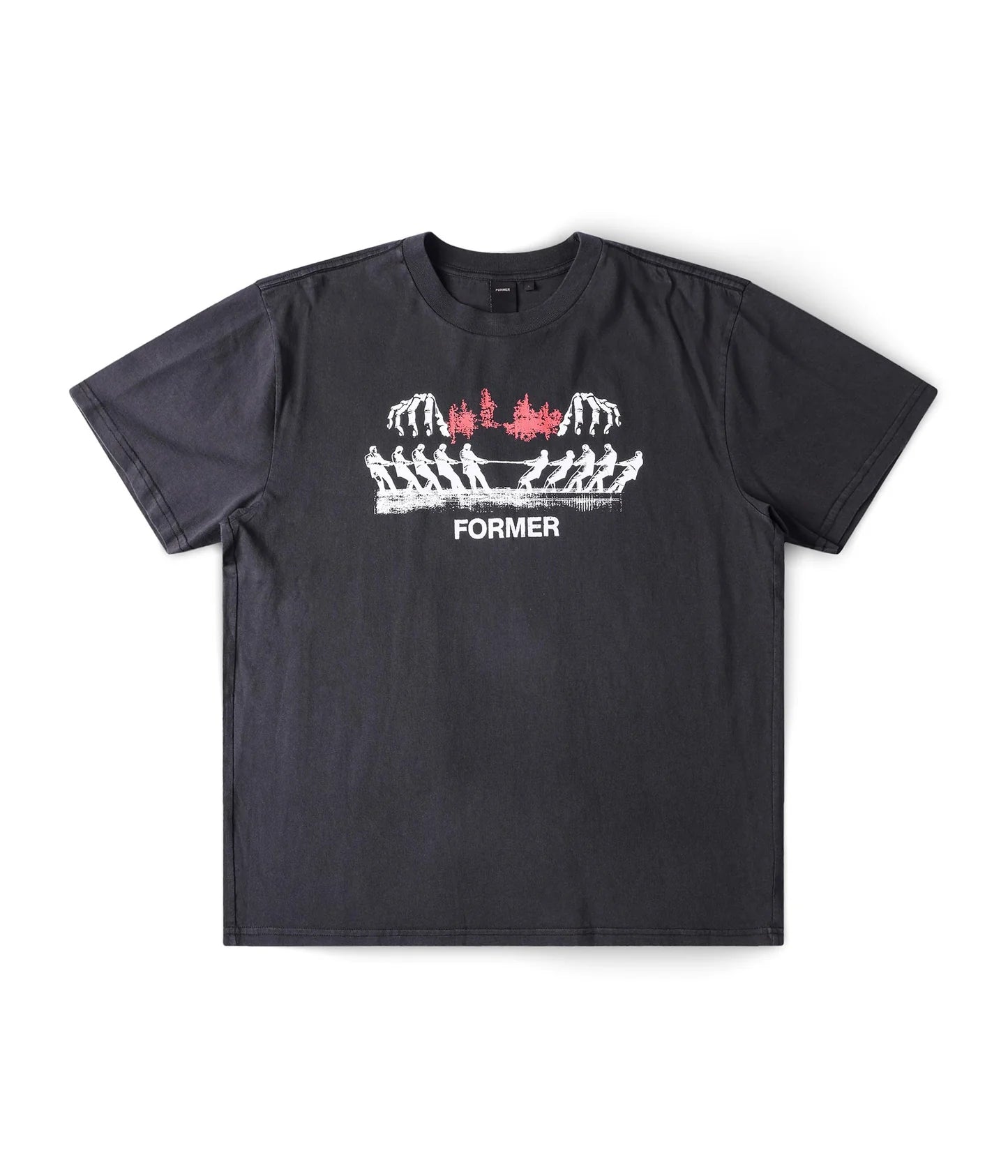 FORMER ENGINEERED T-SHIRT // WASHED BLACK