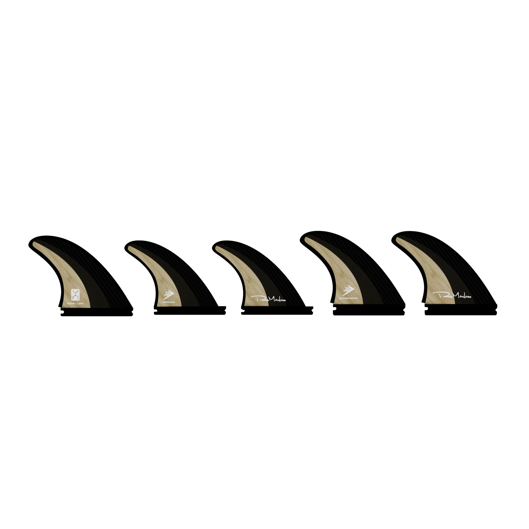 Firewire Machado Groove 5 Fin Set Medium/Large