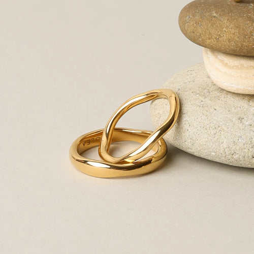 Atolea "Gemini" Stackable Rings