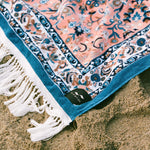 Slowtides Haven Beach Towel Guava