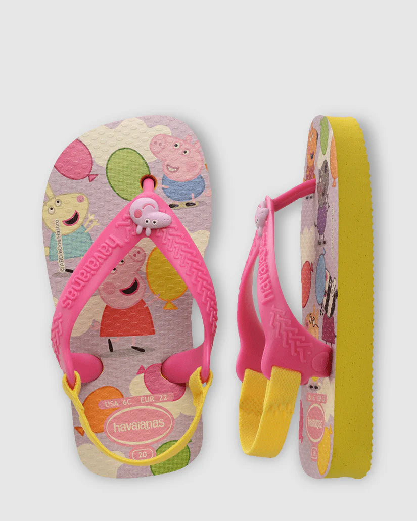 Havaianas Baby Peppa Pig Citrus Yellow