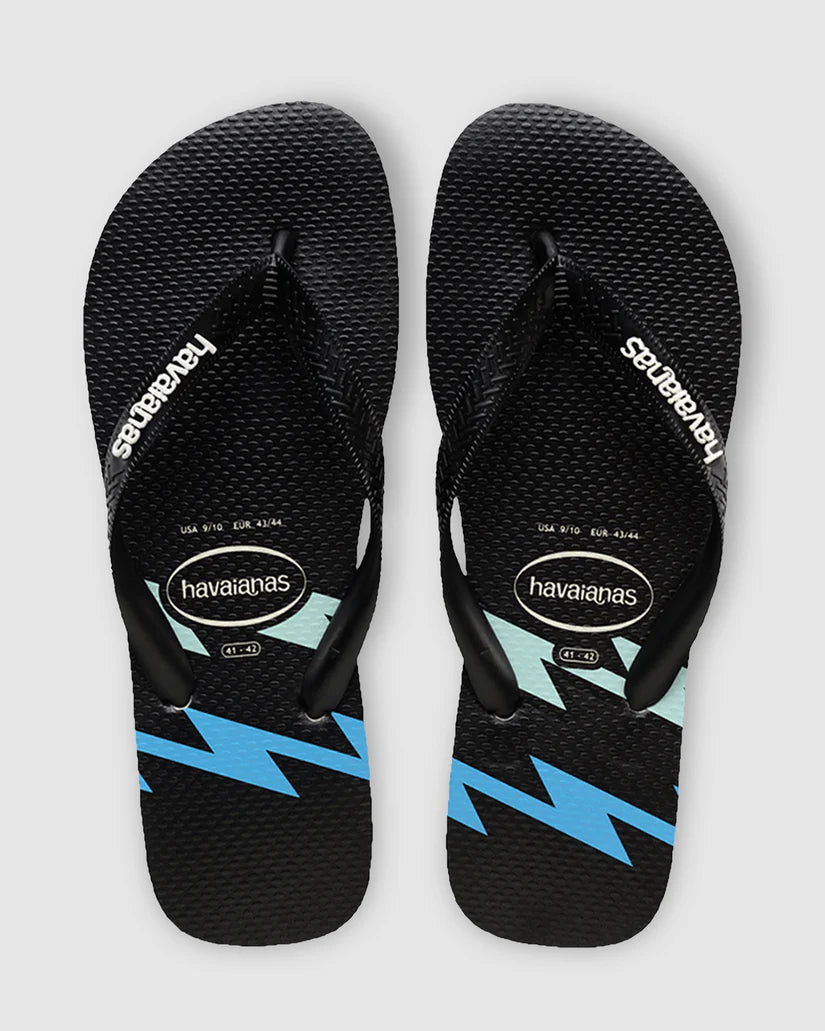Havaianas Kids Top Bolt Black/Blue