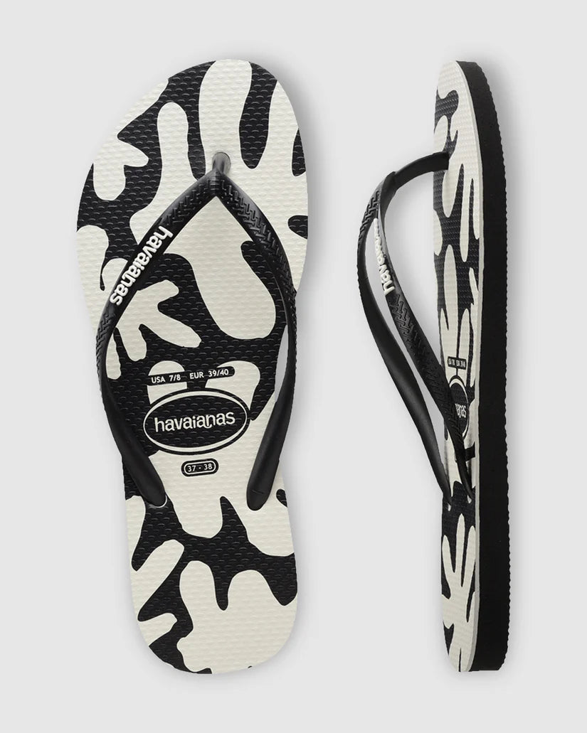 Havaianas Slim Coral Black
