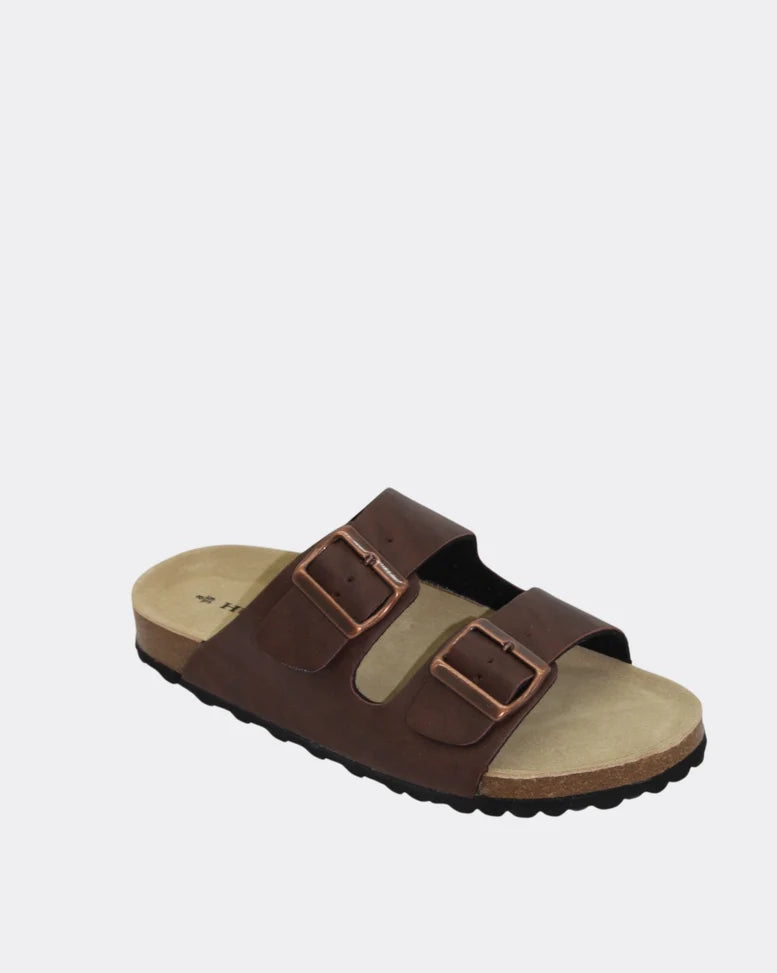 Human Madrid Slide Men Choc