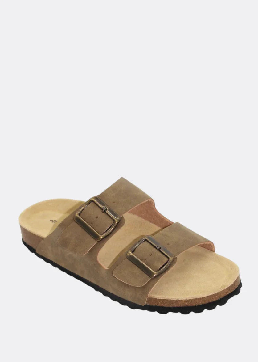Human Ibiza Slide Ladies Taupe