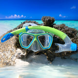 Mirage Splash Silicone Mask and Snorkel Set Junior