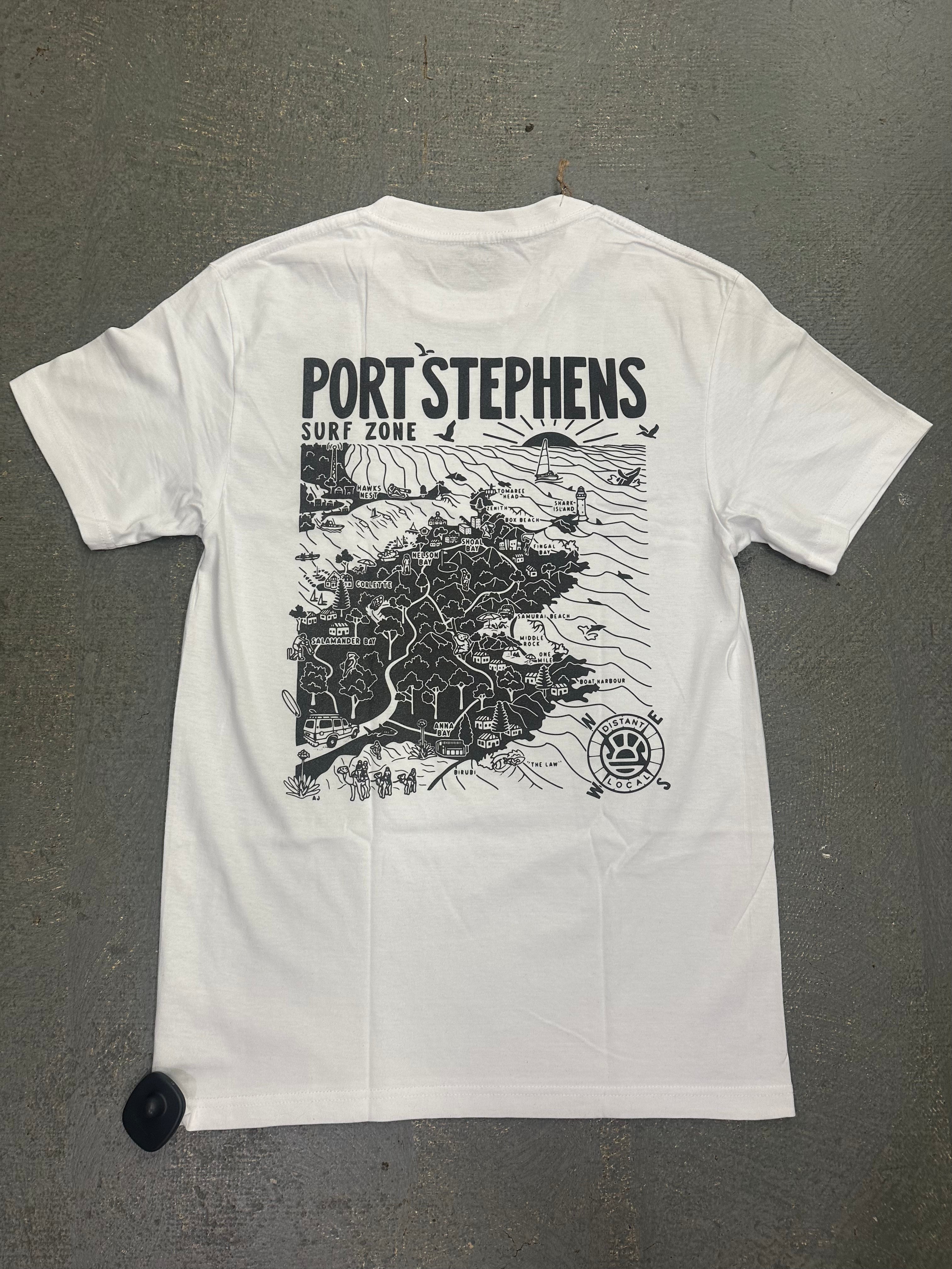 Tsunami Port Stephens Surf Zone Tee