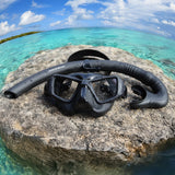 Mirage Assassin Silicone Mask and Snorkel Set Adult