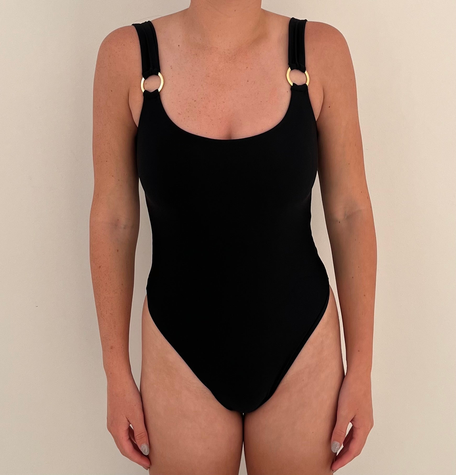 Tsunami Swim Oceania One Piece Black