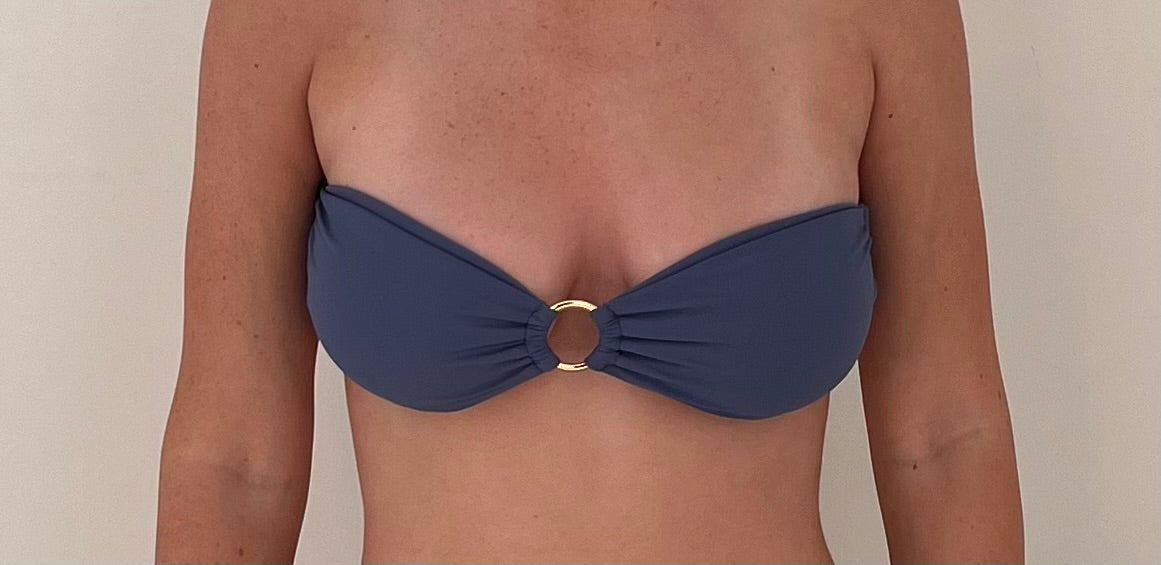 Tsunami Swim One Mile Bandeau Slate