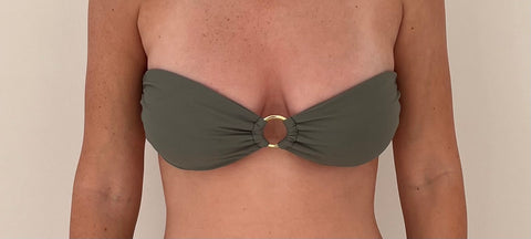 One Mile Bandeau Dark Ivy