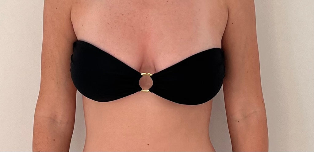 Tsunami Swim One Mile Bandeau Black