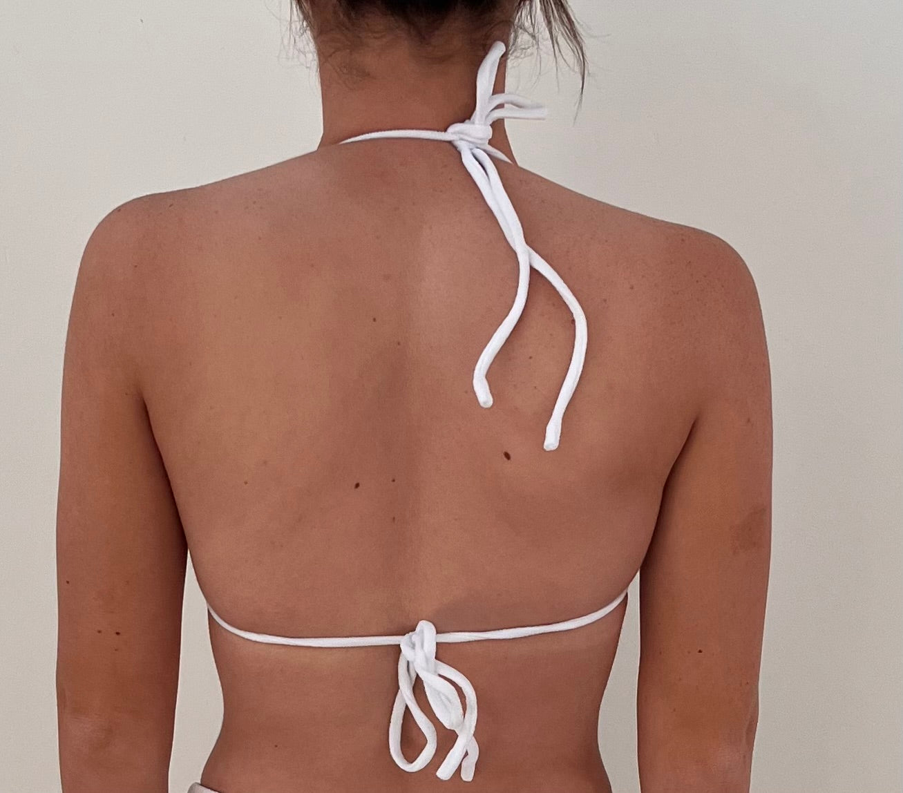 Tsunami Swim Alora Tri Top White