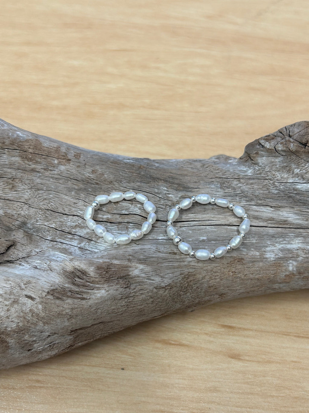 Tsunami Pearl Rings