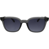 Sin Eyewear Jett Sunglasses Frosted Grey Smoke Gradient