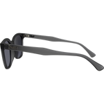 Sin Eyewear Jett Sunglasses Frosted Grey Smoke Gradient