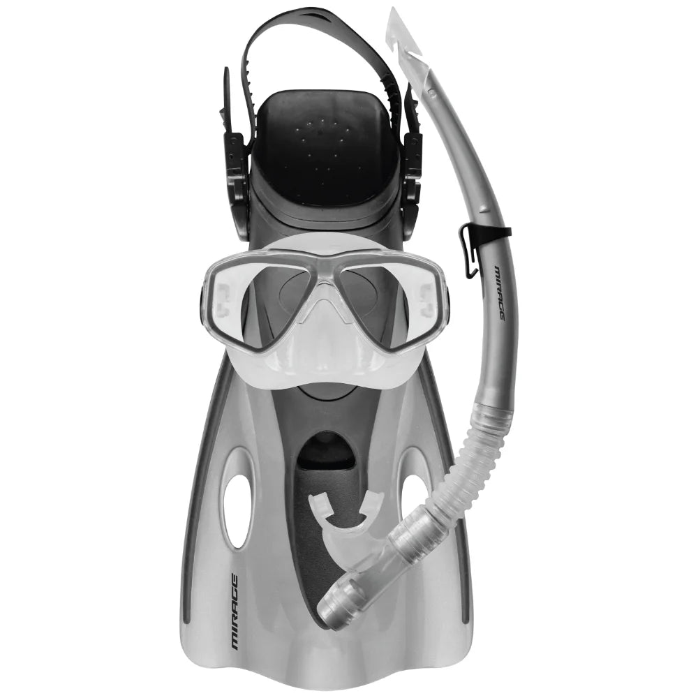 Mirage Ezi Travel Mask Snorkel & Fins