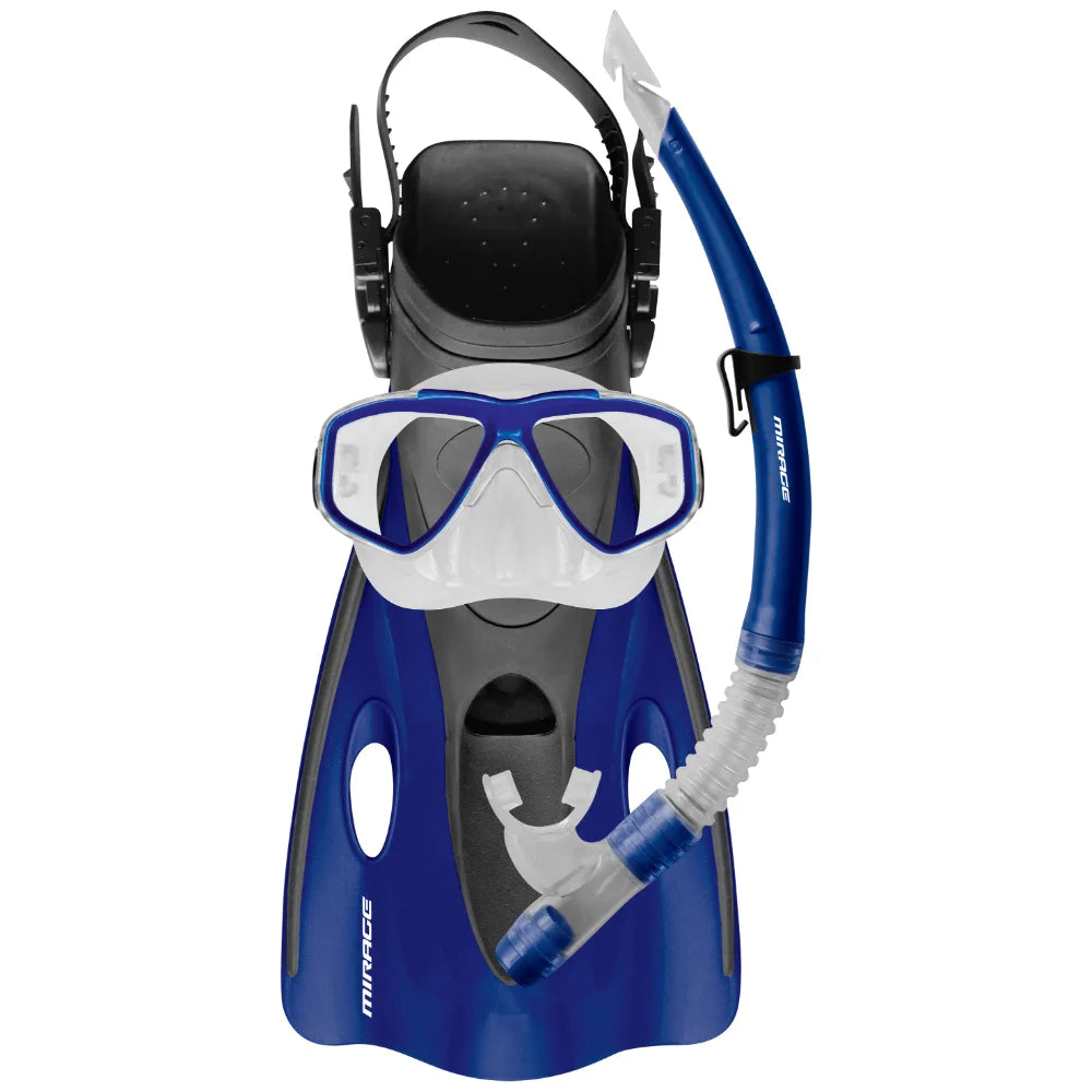 Mirage Ezi Travel Mask Snorkel & Fins