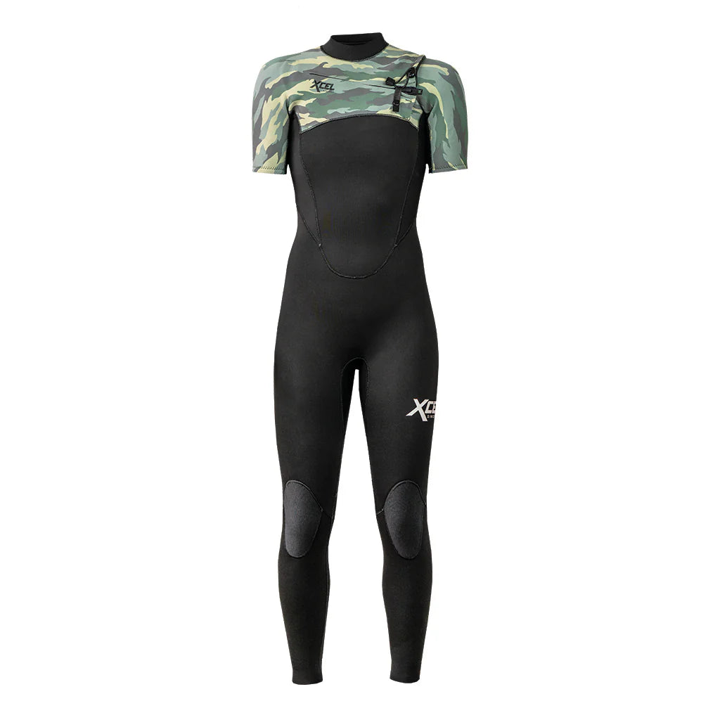 Xcel Youth Comp 2mm Short Sleeve Steamer Boys