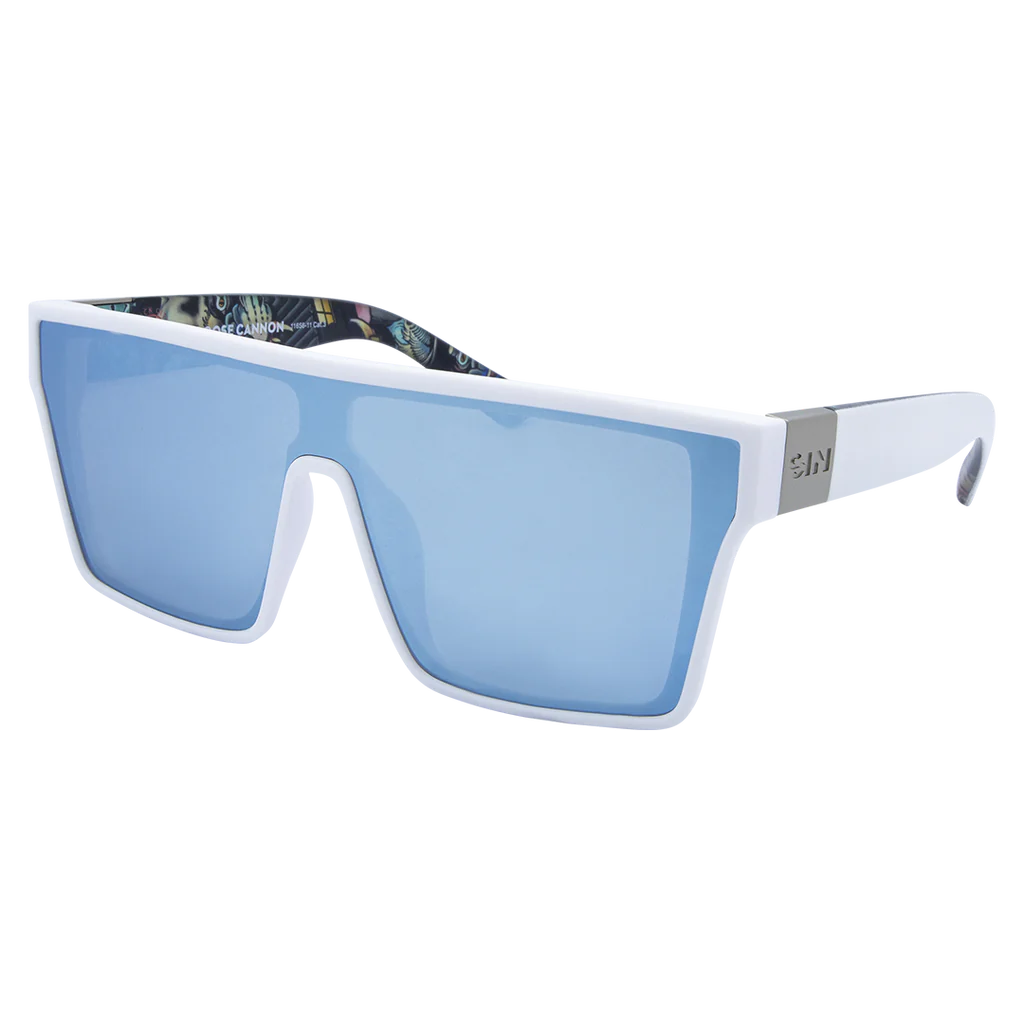 Sin Eyewear Loose Cannon White Blue
