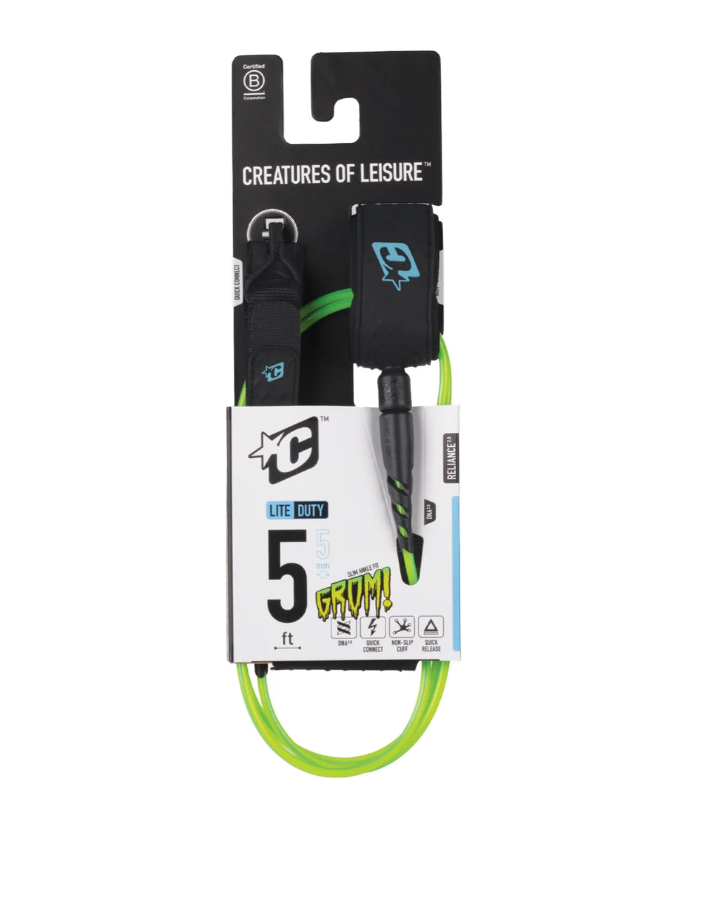 Creatures RELIANCE 2.0 | Lite Duty | 5ft Leash | Slim Cuff