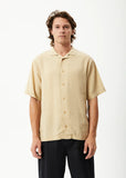 Daily Hemp Cuban Short Sleeve Shirt - Camel