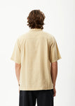 Daily Hemp Cuban Short Sleeve Shirt - Camel