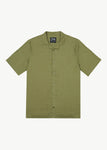 Daily Hemp Cuban Short Sleeve Shirt - Military