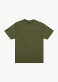 Thrown Out Recycled Retro Fit Tee - Military