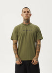 Thrown Out Recycled Retro Fit Tee - Military