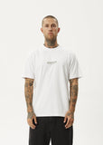 Afends Vinyl Recycled Retro Fit Tee White