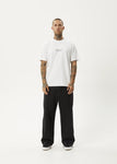 Afends Vinyl Recycled Retro Fit Tee White
