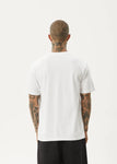 Afends Vinyl Recycled Retro Fit Tee White