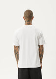 Afends Vinyl Recycled Retro Fit Tee White
