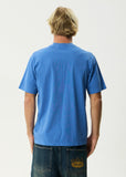 Afends Vinyl Recycled Retro Fit Tee - Washed Marina