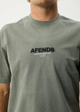 Afends Vinyl Recycled Retro Fit Tee - Washed Sycamore