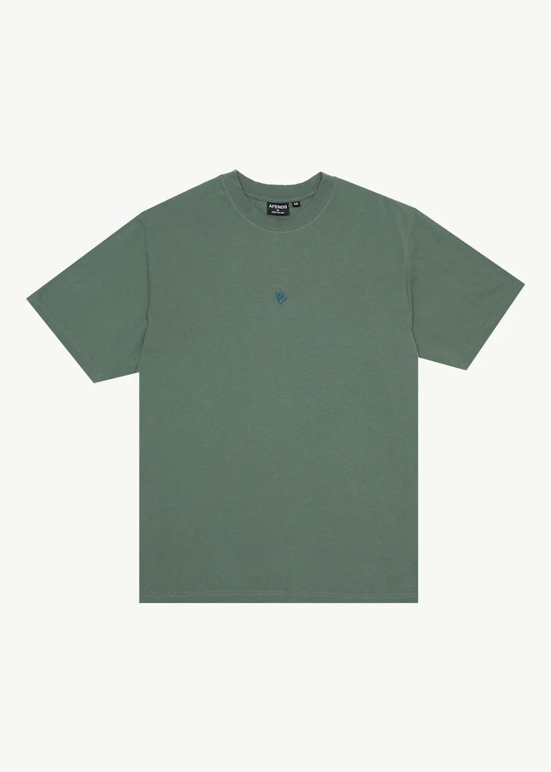 Afends Flame Recycled Retro T-Shirt - Sycamore
