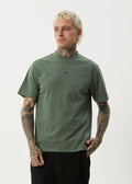 Afends Flame Recycled Retro T-Shirt - Sycamore