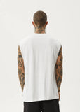 Afends Vacation Sleeveless Tee - White