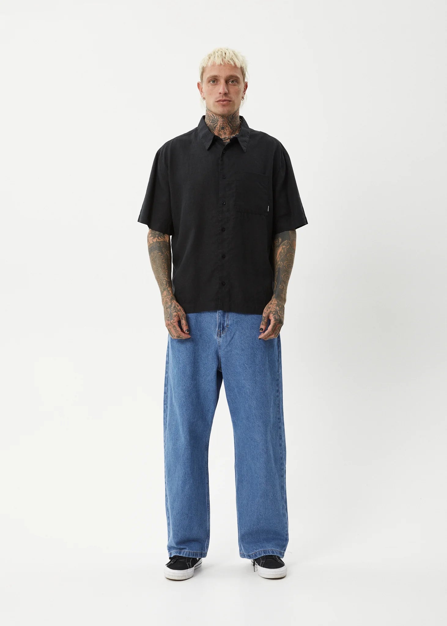 Afends Everyday Hemp Short Sleeve Shirt
