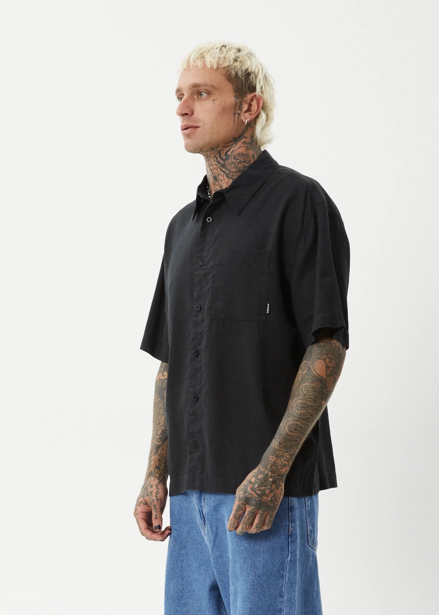 Afends Everyday Hemp Short Sleeve Shirt