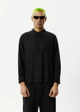 Afends Everyday Long Sleeve Shirt  Black