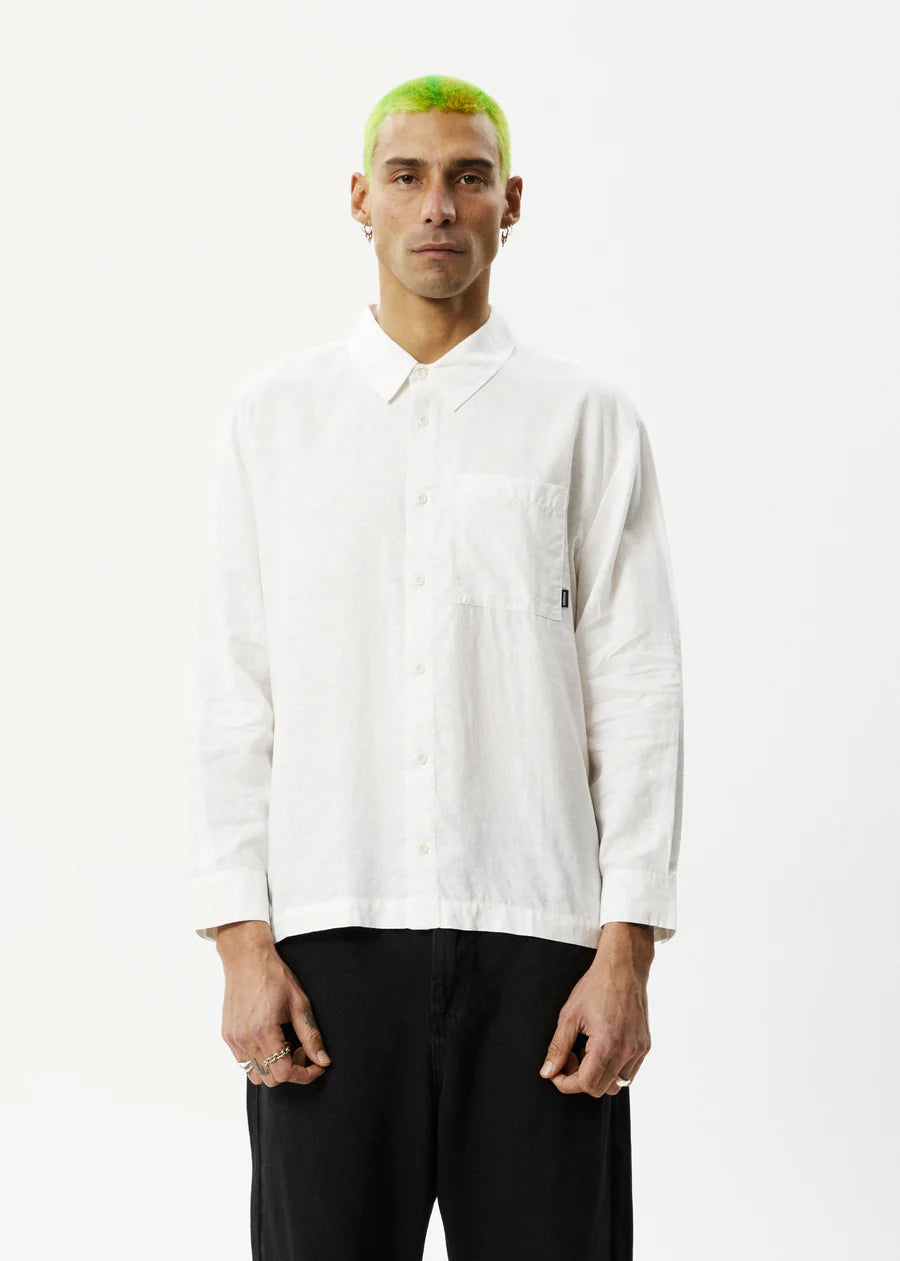 Afends Everyday Hemp Long Sleeve Shirt