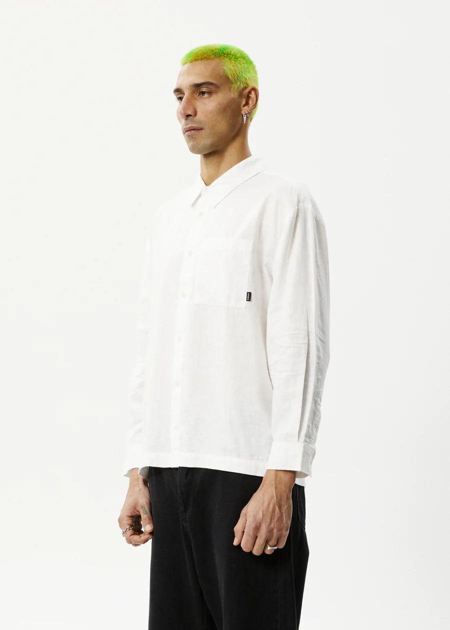 Afends Everyday Hemp Long Sleeve Shirt