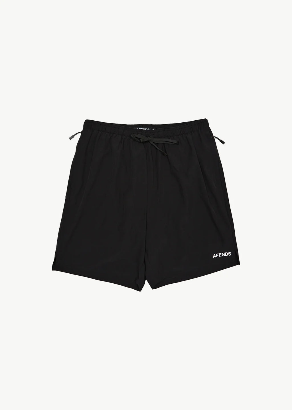 Afends Kettle-Ish Recycled Performance Short 18" Black
